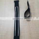 Flexible Nylon Hook and Loop tape adjustable cable tie with Logo hook&loop