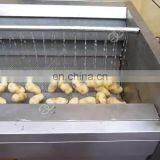 Industrial Semi Automatic Frying Equipment Sweet Potato Chips French Fries Production Line Small Potato Chips Making Machine thumbnail-1