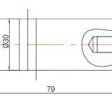 Ceramics Ultrasonic Piezoelectric Transducer , 400W 30 Khz Ultrasonic Transducer PZT8 thumbnail-2