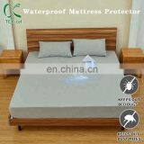 Waterproof Mattress Protector Quality Jersey Cotton Bedding Sets Striped and Pillow Case thumbnail-3