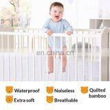 Premium Bamboo Terry Waterproof Crib Mattress Protector thumbnail-3
