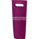 Factory Supply Customized Size Felt Drawstring Wine Bag thumbnail-2