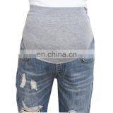 DiZNEW Custom Ladies Fashion Skinny Western Maternity Jeans Ripped thumbnail-5