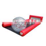 Custom 5m Giant Inflatable Bowling Lanes Equipment Factory Prices Human Sized Bowling Lane Alley Set Game For Sale thumbnail-5