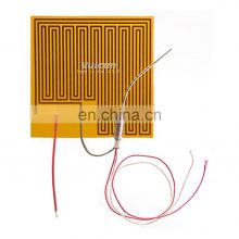 49.5x63mm 35W 24V DC Flexible Eeletric Polyimide Film Heater Heating element for Electrical Wires