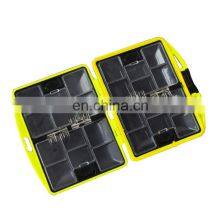 Fishing Plastic Tackle Boxes Fishing Accessories Case Fish Lure Box Bait Hooks Tackle Tool for Storing Swivels, Hooks, Lures