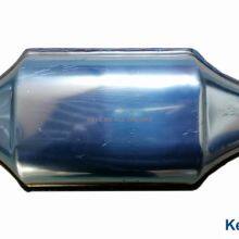 Universal Oval Catalytic Converter With Ceramic HoneycombFilter Kunda Kelano thumbnail-1