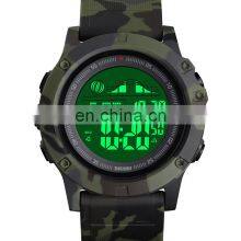 Skmei 1476 Digital Chronograph Resin Strap Camouflage Military Sport Montre Homme Men's Countdown Watch thumbnail-1