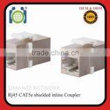 Tooless Cat6 Ftp Female-female Shielded 8p8c Coupler