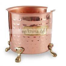 Изящный антикварный держатель столовой посуды