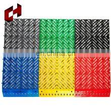 50Mm Black Orange Squared Custom Decoration Defender Mezzanine Workshop Turf Tile Grid Floor For Children Kid Play thumbnail-2
