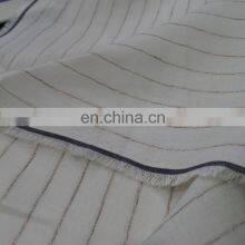 Men's and Women's Suits Ramie Cotton Shirt Trouser Suits Fabric Pure Linen Yarn-dyed Fabric thumbnail-3