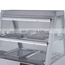Commercial Food Warmer Display Case Glass Food Warmer Display Showcase Models and Sizes Are Available for Canteen Restaurant thumbnail-5