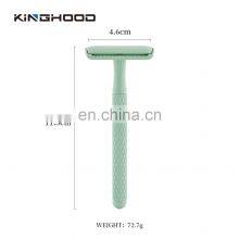 Professional Custom Stainless Steel Barber Straight Razor Shaving Blades Safety Rasoir Green Shavers Straight Shaving Razor thumbnail-3
