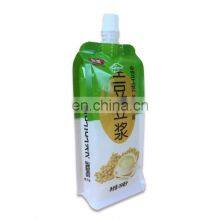 Custom Aluminum Foil Food Condiment Packing Liquid Flat Bottom Stand up Spout Pouch for Hot Sauce thumbnail-5