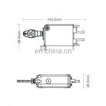 Front Rear Tailgate Door Control Central Actuator Motor Lock Solenoid 5 Pin For Citroen Peugeot thumbnail-5