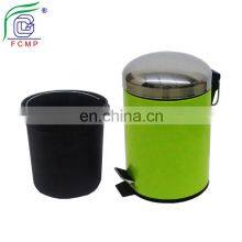30 Liter Inner Home Roll Up Garbage Bag Powder Coated Rubbish Hospital Dustbin Ss Trash Can thumbnail-2