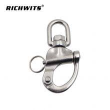 304/316 Stainless Steel Swivel Eye Snap Shackle thumbnail-4