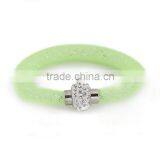 7inch Crystal Mesh Wire Bracelet Bangle Stardust Tiny Crystal Stones Charm Fit Bracelets thumbnail-4