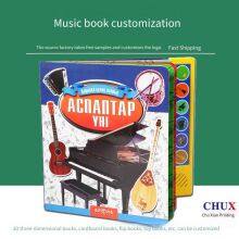 Custom - Printed English Children's Audio Picture Books About Mermaids, Talking Educational Electronic Early - Learning Music Books thumbnail-1