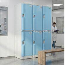 Waterproof Plastic Lockers for Swimming Pool & Water Park, Anti-corrosion & UV Resistant, 80mm Waterproof Base, China Factory Wholesale thumbnail-1