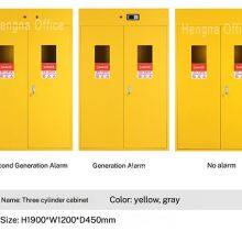1900mm Single Gas Cylinder Cabinet for Research Universities, Intelligent Gas Leakage Detection & Automatic Fan System thumbnail-3
