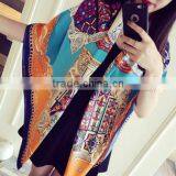 Factory Direct Supply Long China Pashmina Woman Printed Scarf thumbnail-2