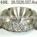 Round Rose Metal Ciggar Ashtray(LD-448L)