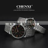 China Chenxi Branded Fashion Quartz Stainless Steel Couple Watch thumbnail-5