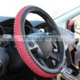 Car Crystal 14 Inch Steering Wheel Cover thumbnail-1