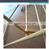 Folding Steel Wooden Color Baby Clothes Dryer Stand thumbnail-4