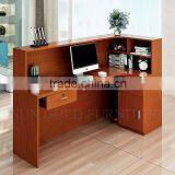 Wooden Reception Desk, Small Salon Reception Desk Shop Counter Table Design (SZ-RTB003) thumbnail-2