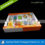 Eco-friendly and non-toxic wholesale gift set baby toy products pacakging box and insert tray