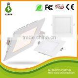 Slim Cut-out Retractable Panel Light 6w 12x12 Square Led Ceiling Light