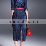 Plus Big Size Stretchy Dress Boho Print thumbnail-5