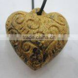 Heart Shape Mixed Stone Jewellery Pendant Manufacturer thumbnail-3