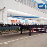 Tri-axle 9 Tubes CNG Semi Truck Trailer With Loading and Unloading Valve thumbnail-5