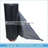 Virgin Material Anti-uv Bi-color Black-silver PE Mulch Film for Fish Pond Lining thumbnail-1