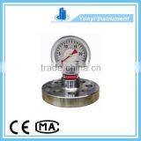 YK-150F flange pressure gauge