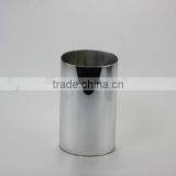 Silver Glass Candle Holder thumbnail-1