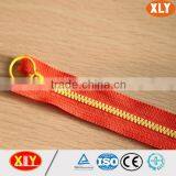 High Quality Wholesale #3 Shenzhen Xly Ring Pull Polyester Tape Plastic Zipper thumbnail-3