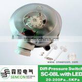 SC-08 Differential Pressure Switch,Low Pressure Switch,air-sense Switch thumbnail-2