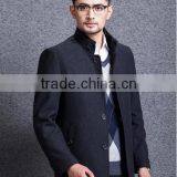 The Spring and Autumn Period and the New Men's Windbreaker Business Men's Wear Brand Cashmere Cloth Coat thumbnail-4
