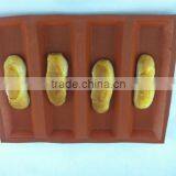 Four North Red Silicone Bread Form Loaf Pan Reusable for Above 4000 Times thumbnail-4