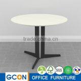 White Painting MDF Round Coffee Table thumbnail-1