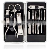 12 in 1 Nail Art kits Nail Clippers Pedicure Tools Stainless Steel Manicure Set