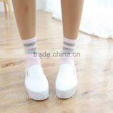 Stripe Socks Teen Young Girls Cute Sock,wholesale School Girl Cheap Designer Socks thumbnail-6