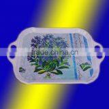 Custom Plastic Melamine Serving Tray