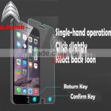 Christmas gift A-bomb tempered glass screen protector with refund key and confirm key for iphone6