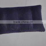 Inflatable Flocking Pillow, Pvc Travel Body Pillow